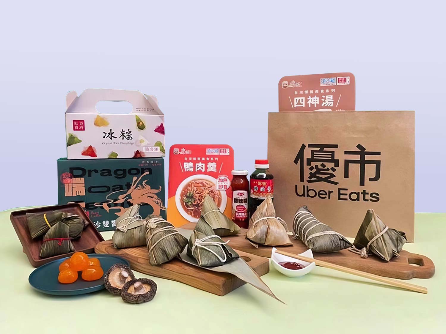 UBER EATS - 優市 - Brand Identity. Advertising Agency in Taiwan. Marketing and Branding - BE LUCKY Taipei.