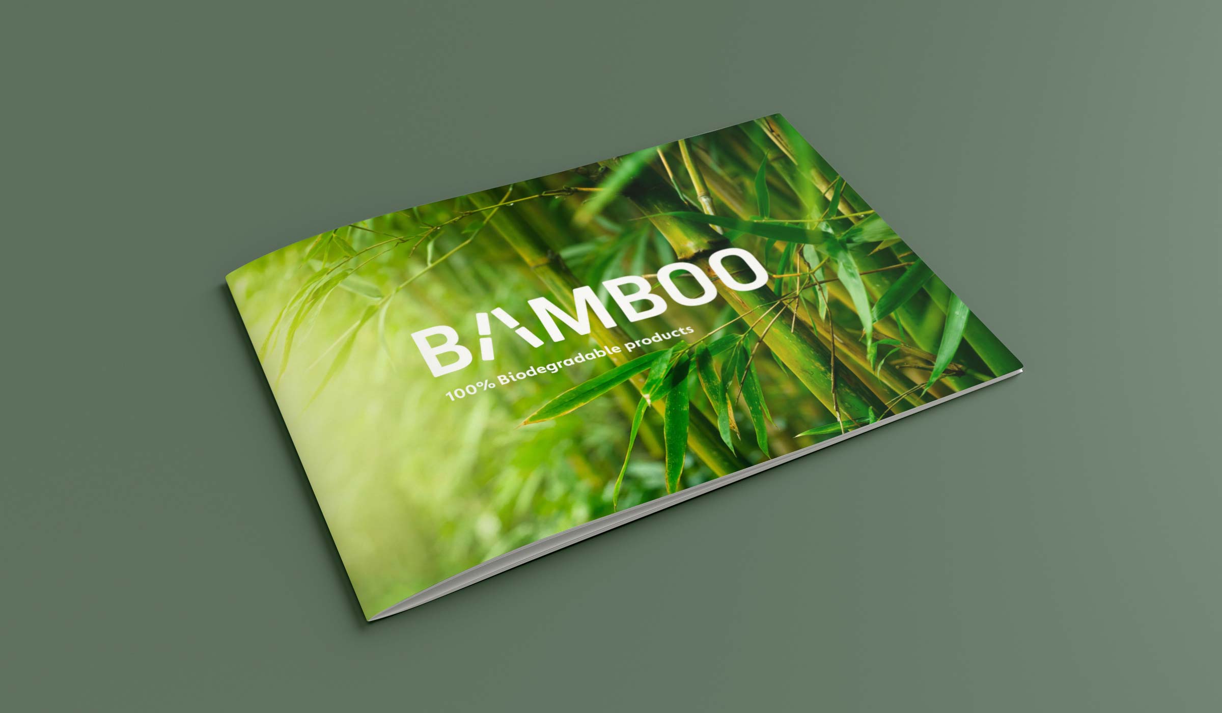 BAMBOO - Company Profile Booklet. Brand Story. Advertising Agency in Taiwan. Marketing and Branding - BE LUCKY Taipei.