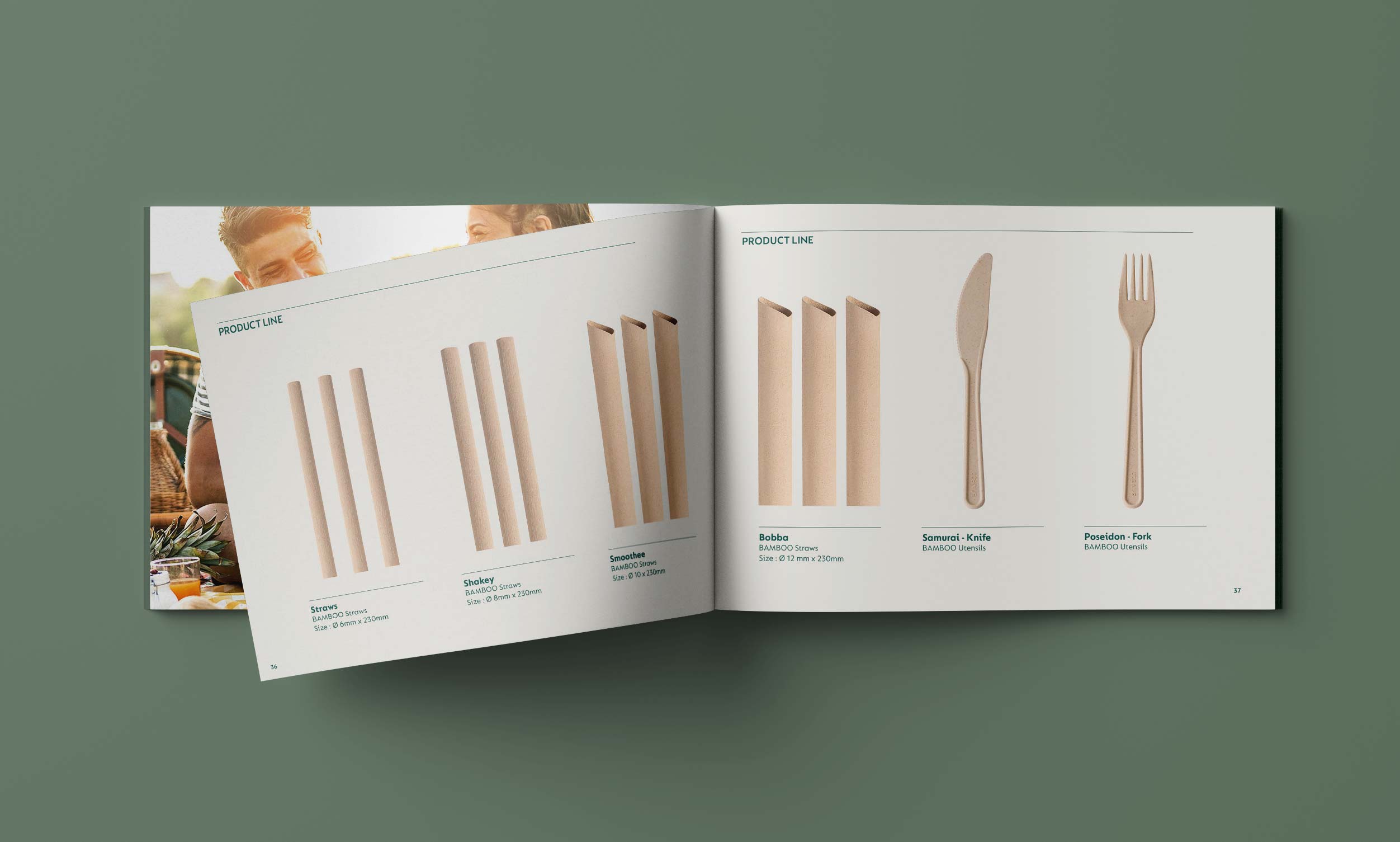 BAMBOO - Company Profile Booklet. Brand Story. Advertising Agency in Taiwan. Marketing and Branding - BE LUCKY Taipei.