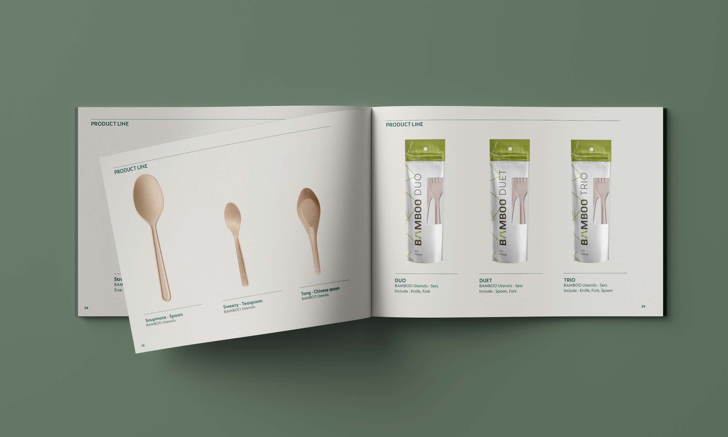 BAMBOO - Company Profile Booklet. Brand Story. Advertising Agency in Taiwan. Marketing and Branding - BE LUCKY Taipei.