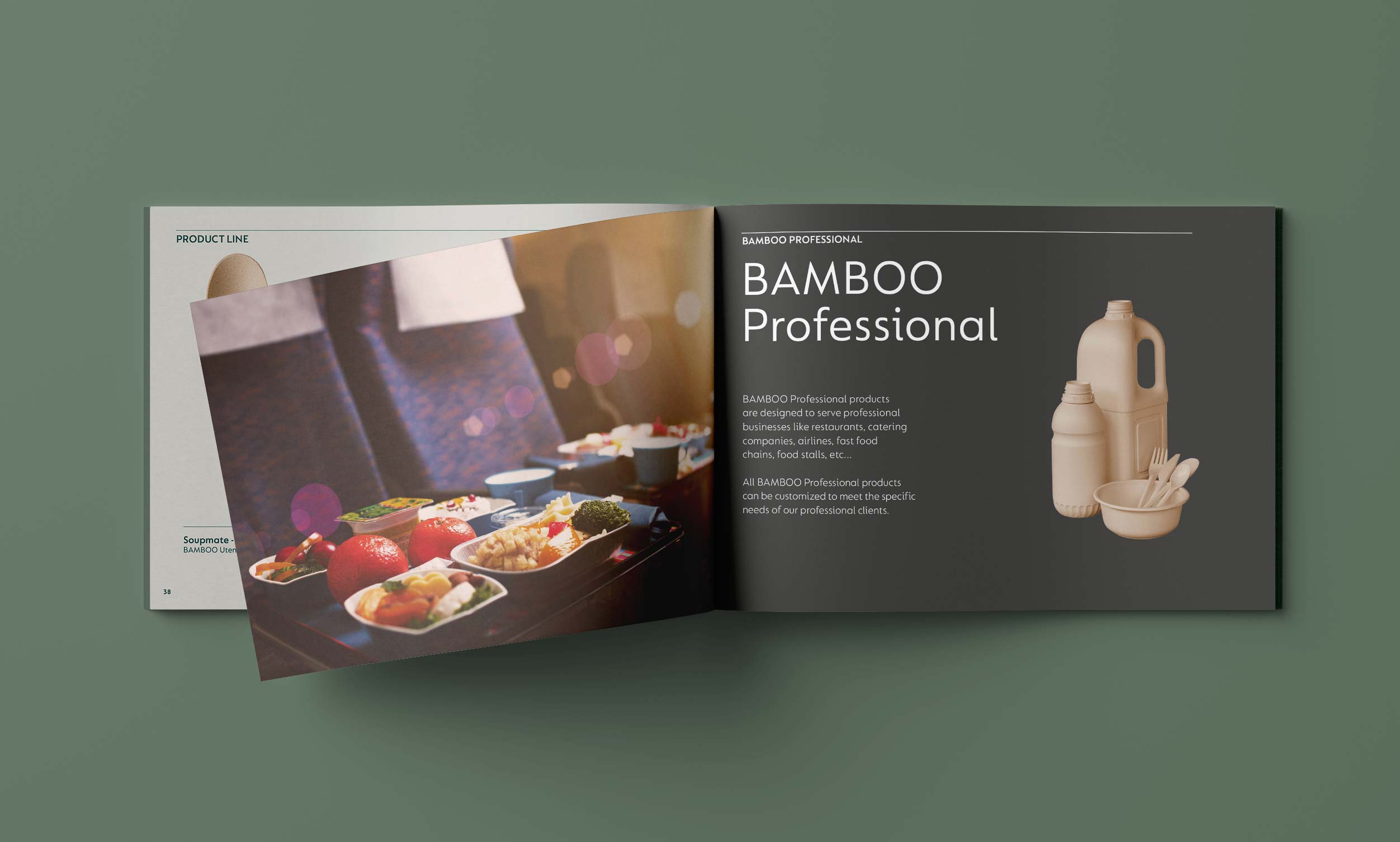 BAMBOO - Company Profile Booklet. Brand Story. Advertising Agency in Taiwan. Marketing and Branding - BE LUCKY Taipei.