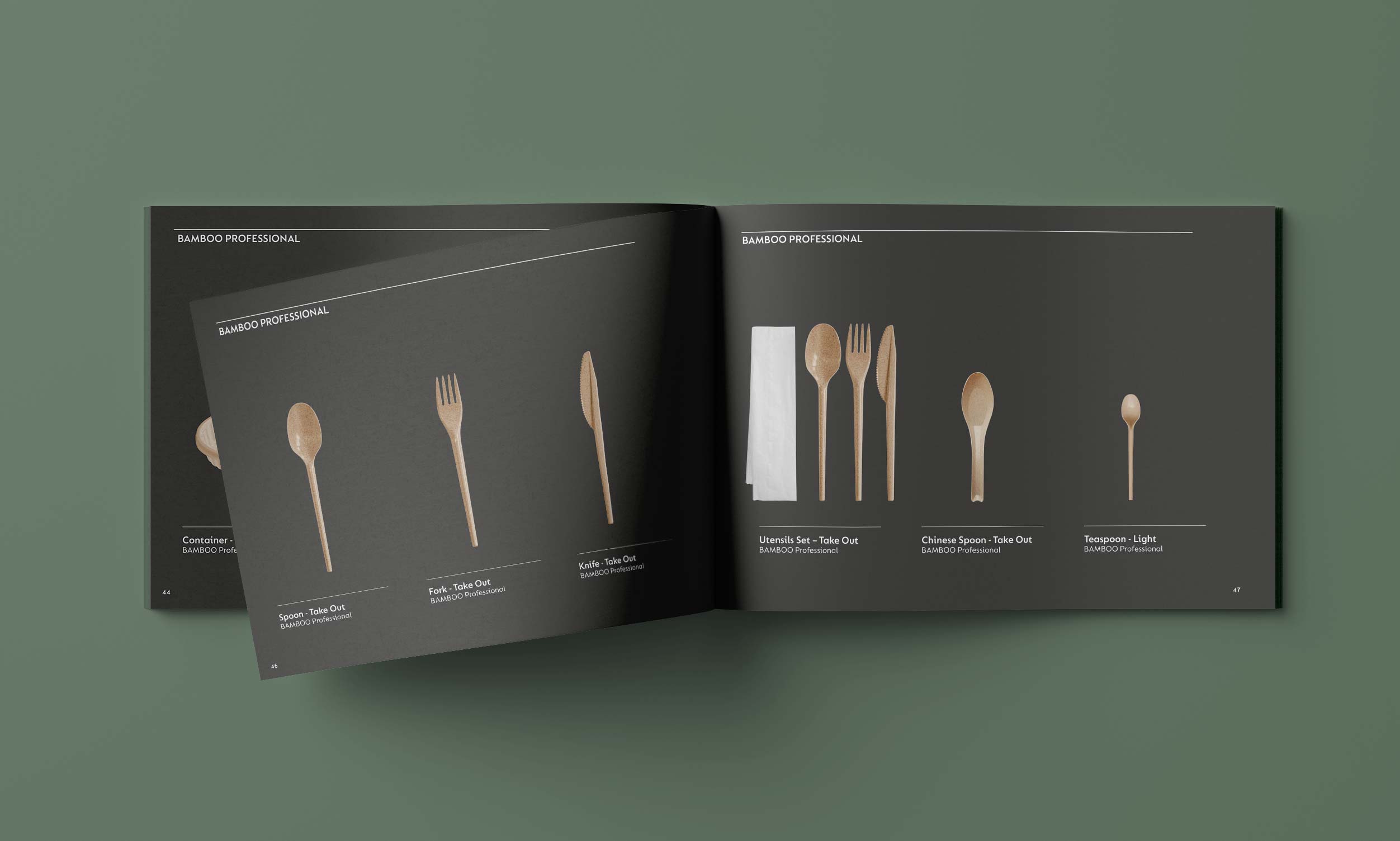 BAMBOO - Company Profile Booklet. Brand Story. Advertising Agency in Taiwan. Marketing and Branding - BE LUCKY Taipei.