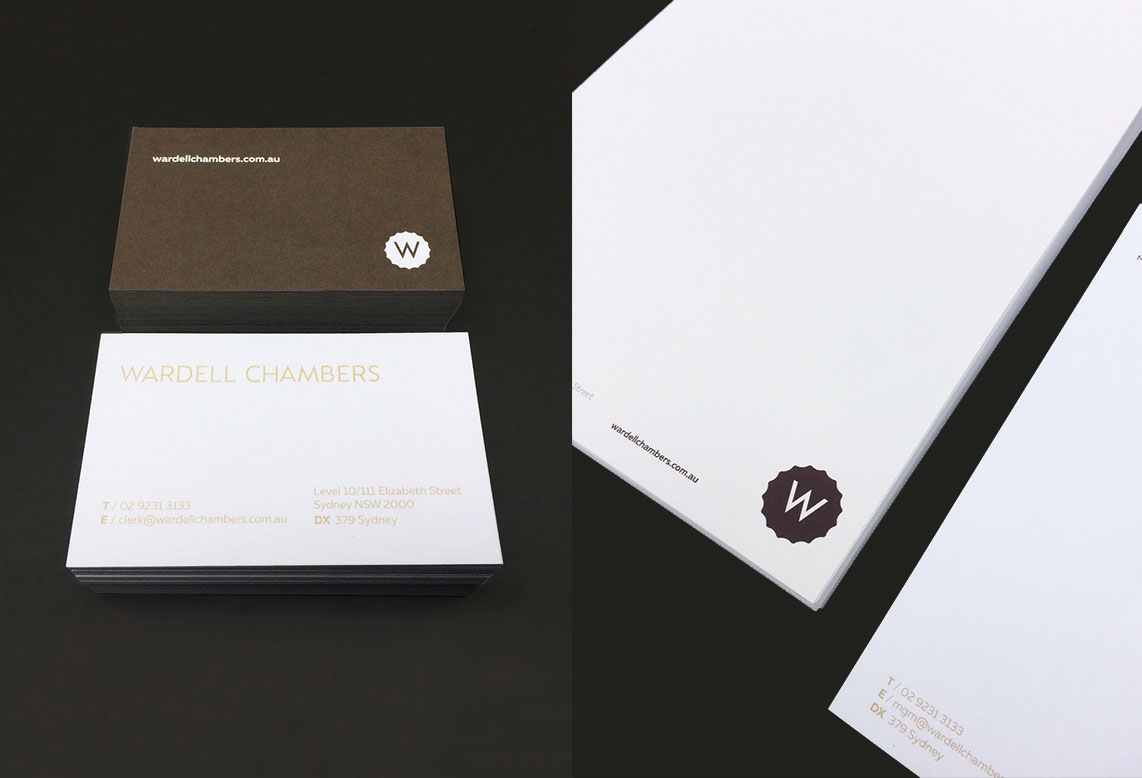 Wardell Chambers - Brand Identity. Branding Studio in Taiwan. BE LUCKY Taipei.